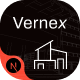 Vernex - Architecture & Construction React Next JS Template