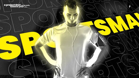 Typography // AE Titles template preview