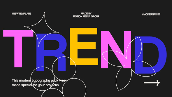 Bright Typography Intro, Premiere Pro Templates | VideoHive