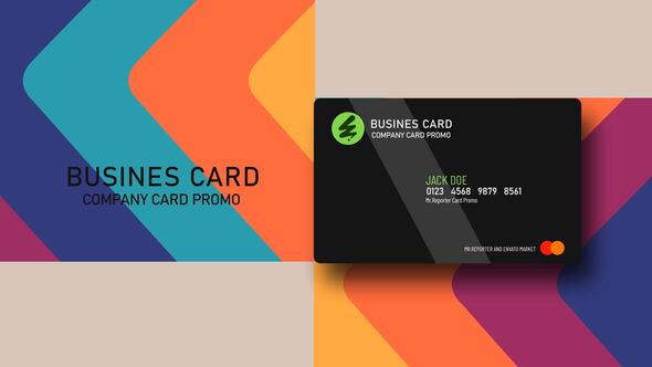 Business Card Promo Product Promo template preview