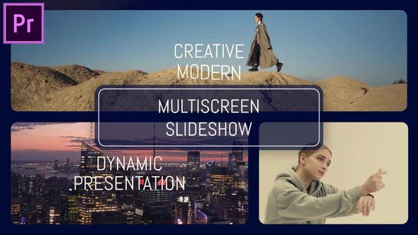 Split Screen Opener MOGRT for Premier Pro Premiere Pro template preview