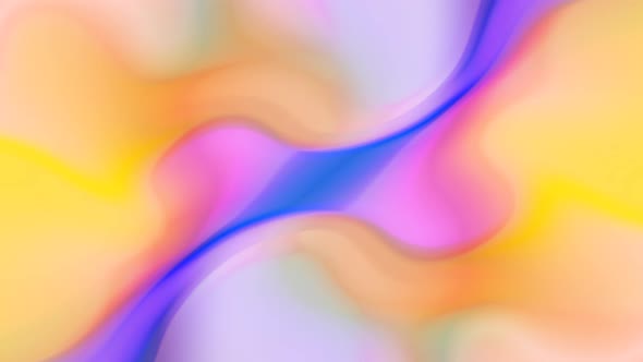 Abstract Colorful Smooth Wave Animated Background