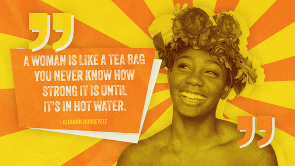 Quotes Video Displays template preview