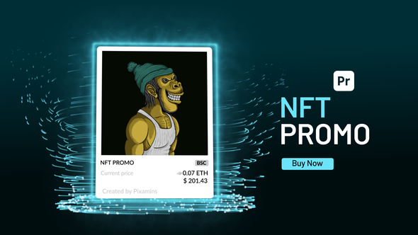 NFT Promo for Premiere Pro Premiere Pro template preview