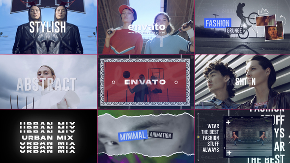 Fashion Opener Abstract Product Promo template preview