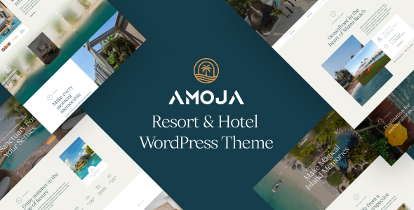 Amoja - Resort & Hotel WordPress Theme