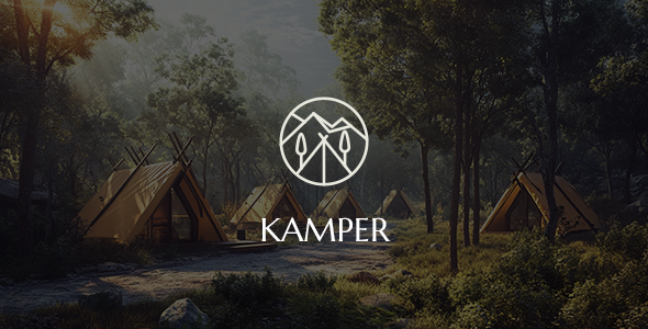 Kamper – Campsites, Camping & Outdoor Accommodation Joomla Template