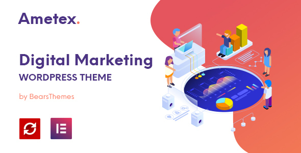 Ametex - Digital Marketing and SEO WordPress Themes