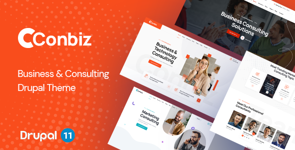 Conbiz - Consultancy & Business Drupal 11 Theme