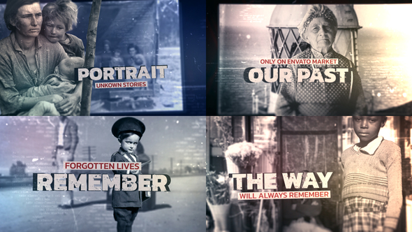 The History Openers template preview