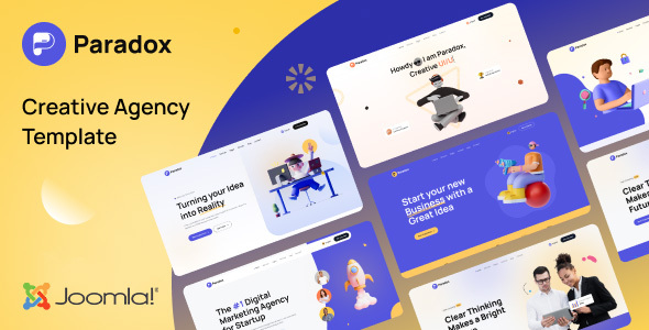 Paradox – Joomla 5 Creative Agency Template