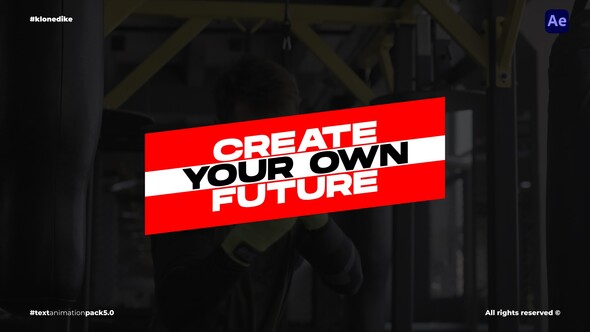 Text Animation 5.0 Titles template preview