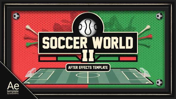Soccer World II broadcast-packages template preview