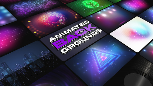Animated Backgrounds Pack Elements template preview