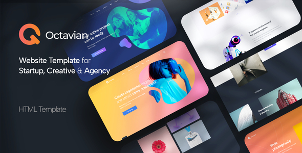 Octavian - Multipurpose Creative HTML Template