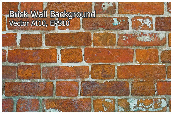 Brick Wall Background - Backgrounds Decorative