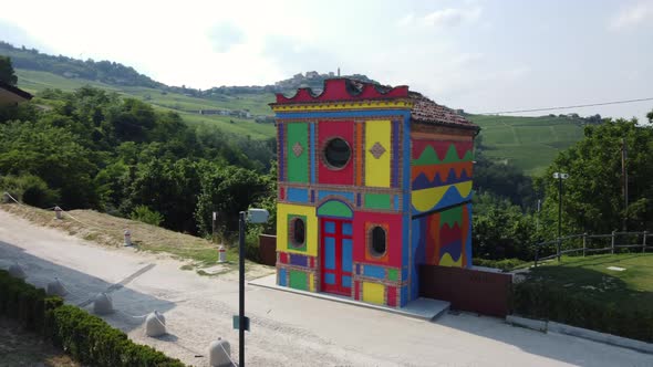 La Morra Chapel in Langhe alt