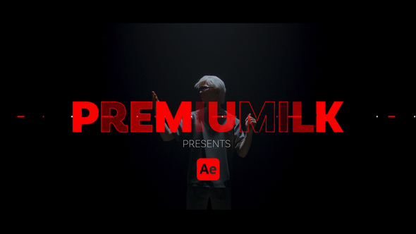 The Stroke Opening Titles Openers template preview