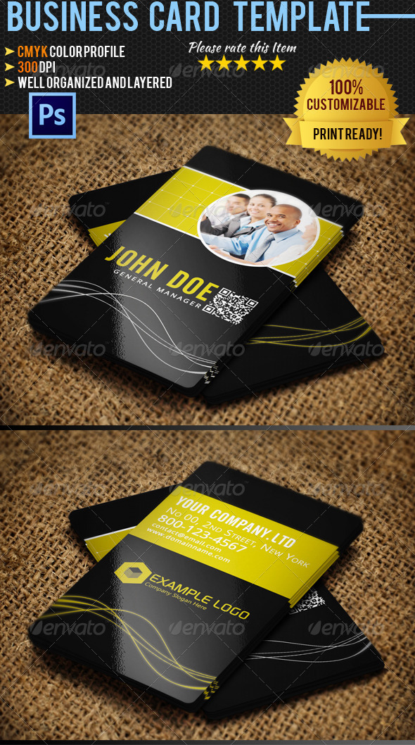 Corporate Business Card 026 - Corporate Business Cards
