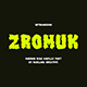 Zromuk Kids Game Font
