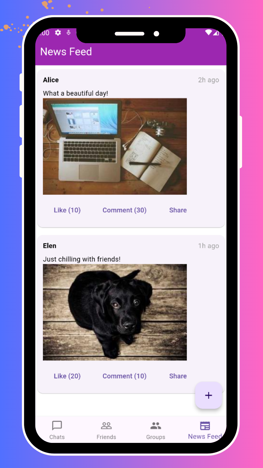 Chat-Meet Flutter Chat Application Social Chat Application Group Chat ...