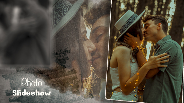 Grunge Photo Slideshow Openers template preview