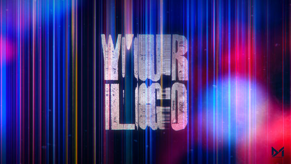 Glass Logo Reveal Logo Stings template preview