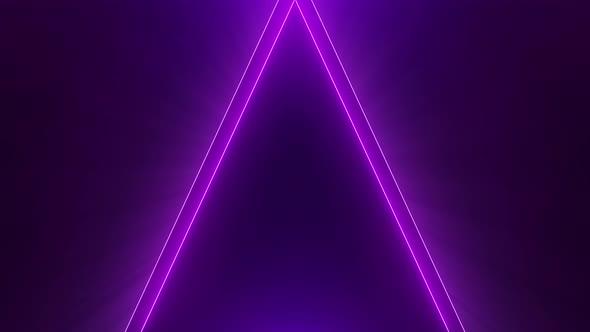 Vj Laser Show Triangular Shape Background Loop