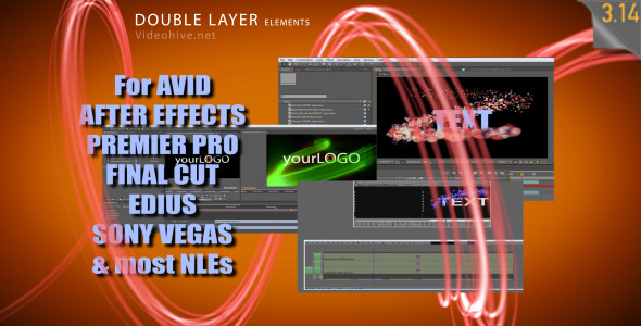 Editors' - Double Layer VFX Elements