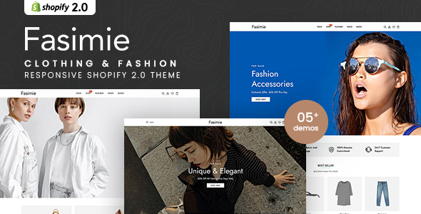 Fasimie – Clothing & Fashion Responsive Shopify 2.0 Theme