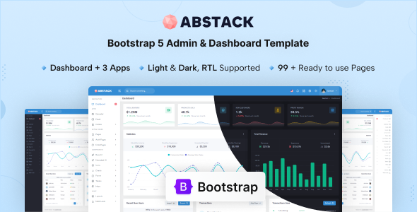 Abstack - Admin & Dashboard Template