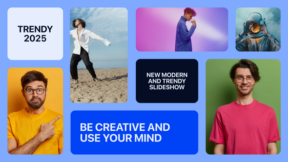 Multiscreen Modern Video Displays template preview