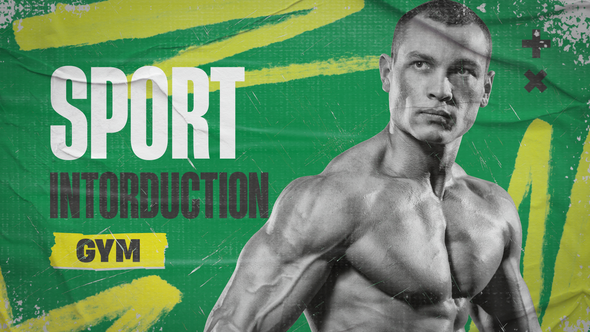 Sport Player Intro Openers template preview