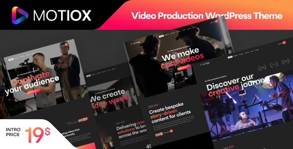 Motiox – Video Production WordPress Theme