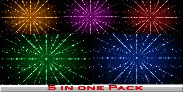 Neon Rays-5 in 1 Pack