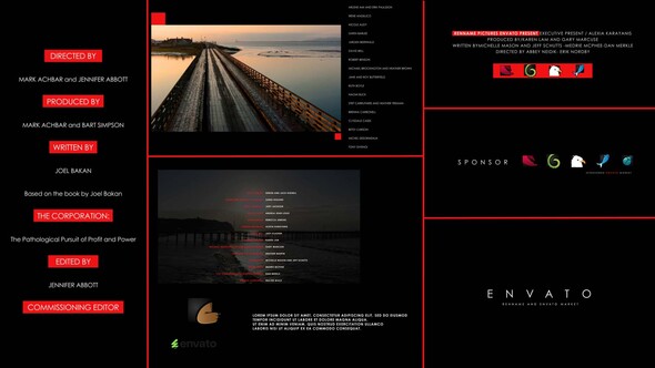 Film Credits And Movies Opener V 0.4 Titles template preview