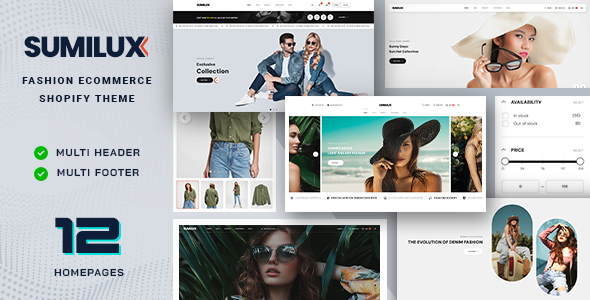 Sumilux – Fashion Multipurpose Shopify Theme