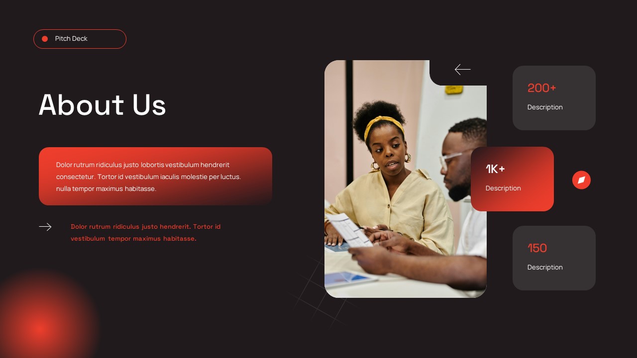 Black Red Gradient Digital Marketing Pitch Deck GSL Presentation ...