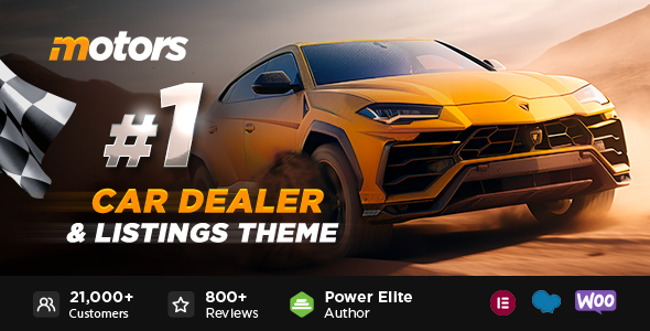 Motors - Car Dealer, Rental & Listing WordPress theme