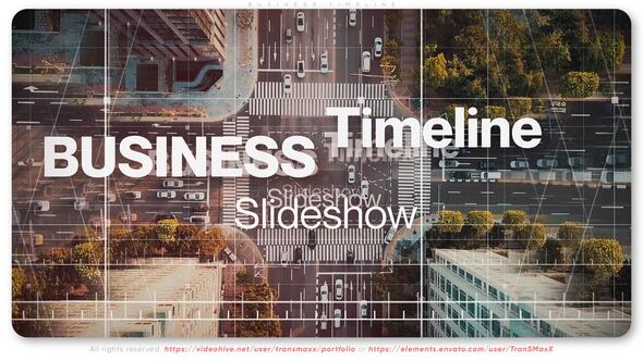 Business Timeline Openers template preview
