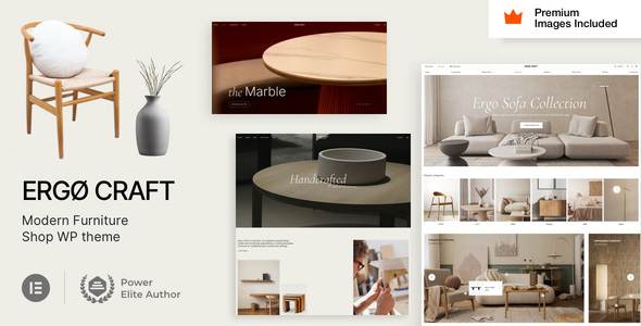 ErgoCraft – Furniture Shop WordPress Theme