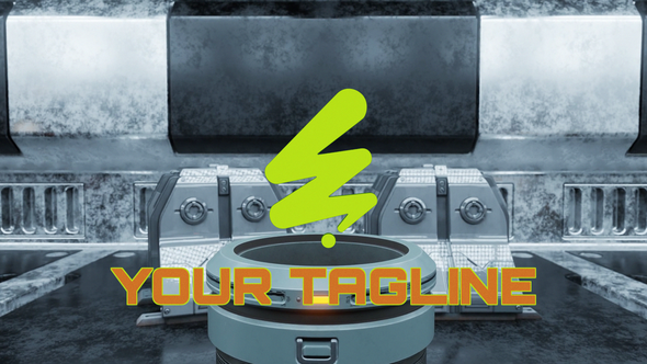 Spaceport Logo Reveal Logo Stings template preview