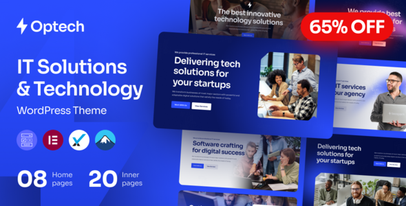 Optech - IT Solutions and Services WordPress Theme