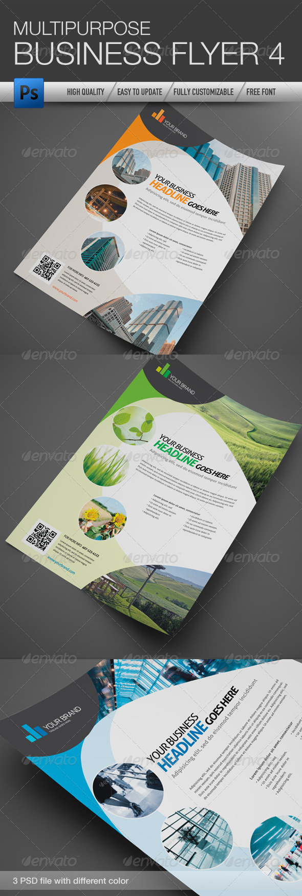 Multipurpose Business Flyer 4 - Corporate Flyers