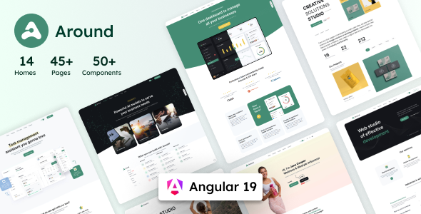 Around - Angular 19 Multipurpose Template + UI Kit