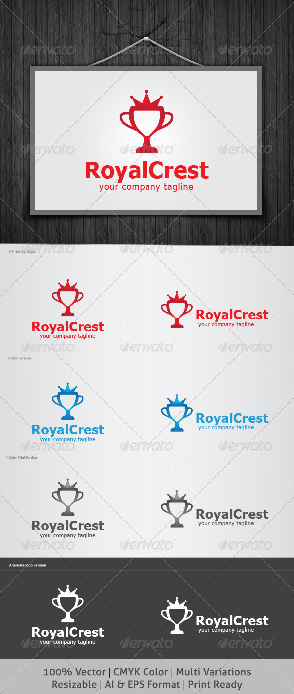 Royal Crest Logo - Crests Logo Templates