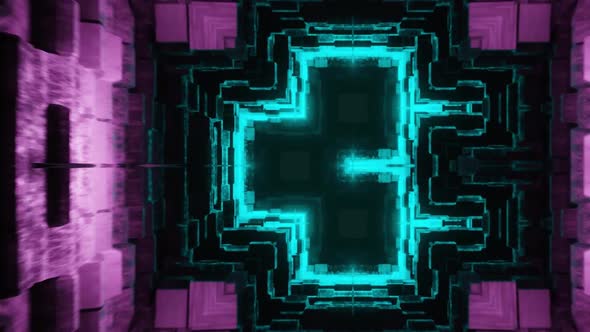 Future Cyberpunk Equalizer, psychadelic Vj Loop Background alt