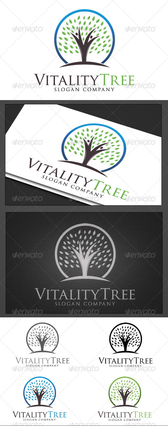 Vitality Tree - Logo Templates