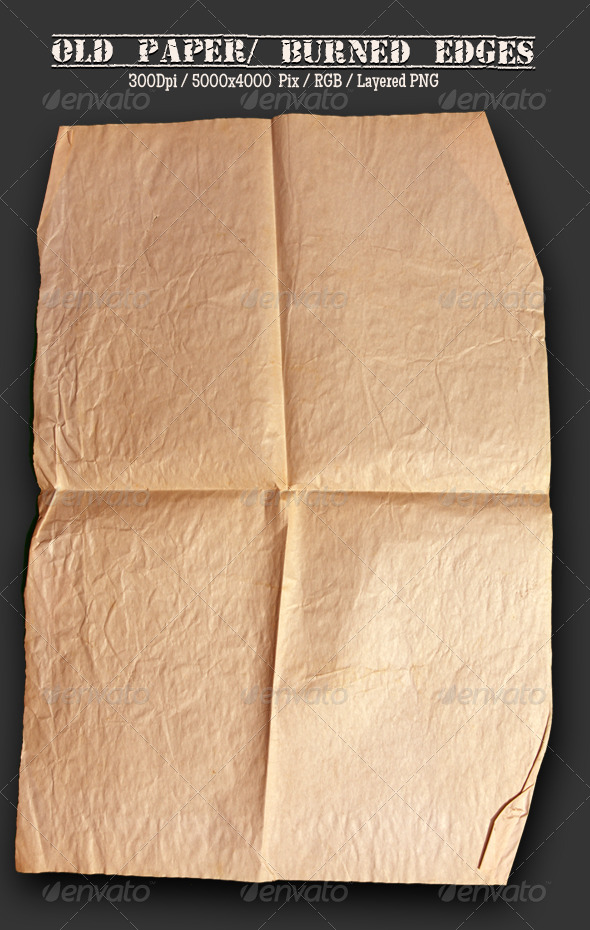 Old Paper 5 - Miscellaneous Isolated Objects