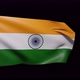 Close Up Of Indian Flag.Alpha Channel.4 K 60 Fps. - VideoHive Item for Sale